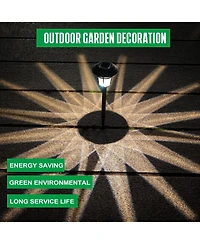 Maggift Solar Garden Path Lights 12-Pack Led Waterproof Outdoor Patio Yard Landscape