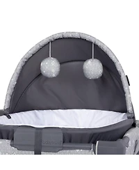 Baby Trend Nursery Den Playard with Snooze Pod and Flip Over Changer