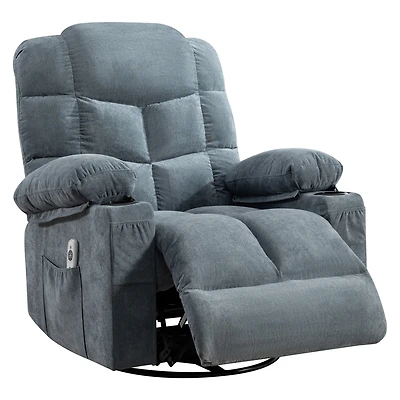 Boyel Living Recliner Chair Rocking Chairs for Adults with a Manual Massage and Heat