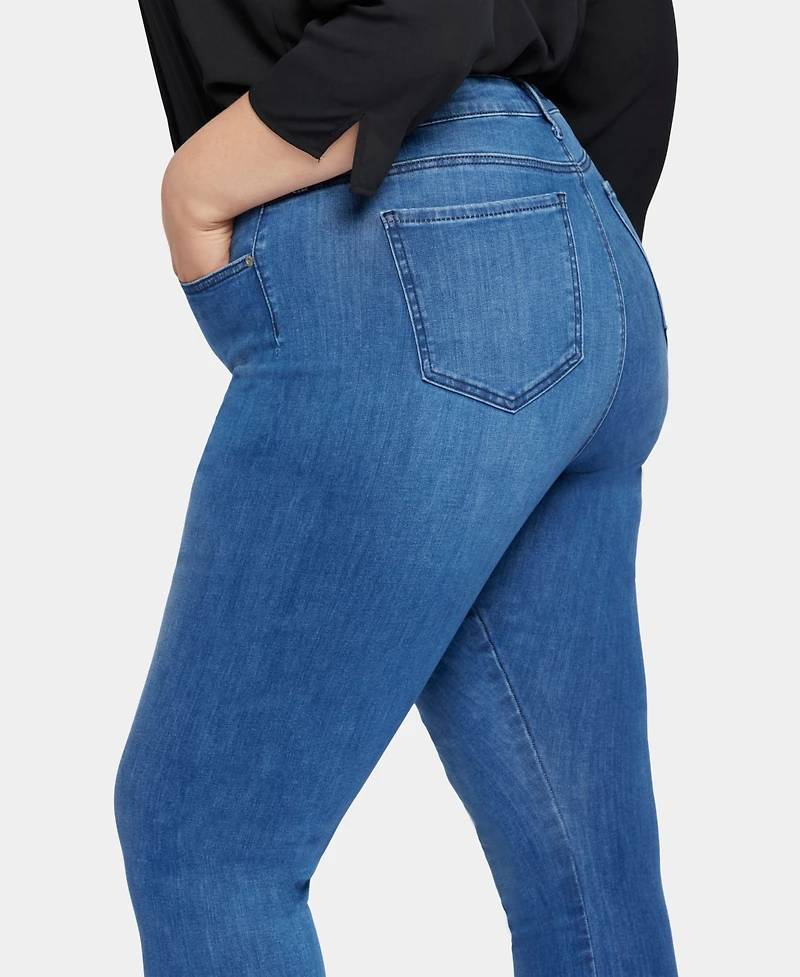 Nydj Plus Le Silhouette Slim Bootcut Jeans