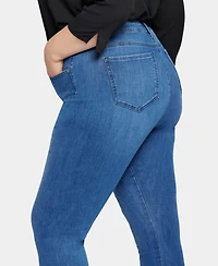 Nydj Plus Le Silhouette Slim Bootcut Jeans