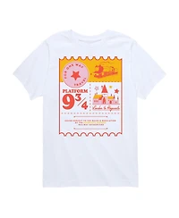 Harry Potter Big Boys Platform 9 3/4 Graphic Tee