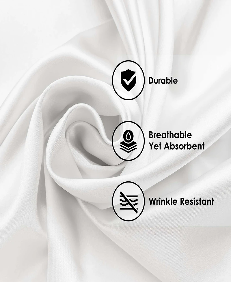 Superior 800 Thread Count Cotton Solid Deep Pocket Bed Sheet Set, Queen