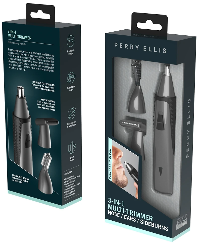 Rechargeable 3-in-1 Multi-trimmer