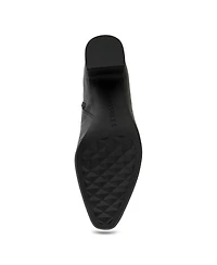 Aerosoles Women's Magnus Logo Embossed Booties