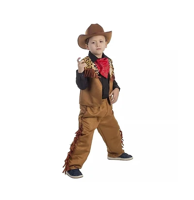 Dress Up America Kids Wild Western Cowboy Costume Set