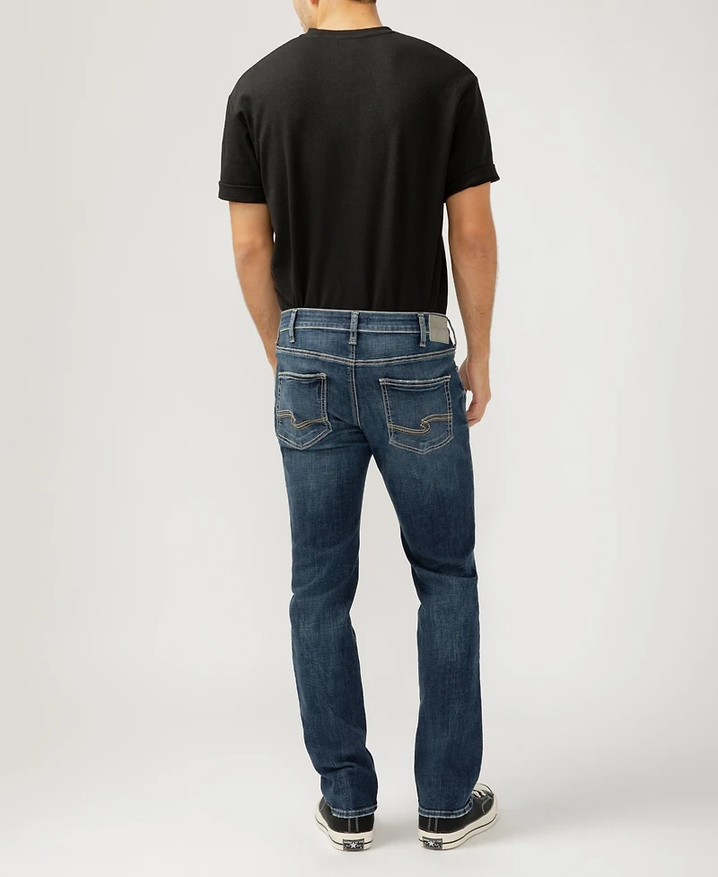 Silver Jeans Co. Men's Allan Slim Fit Straight Leg
