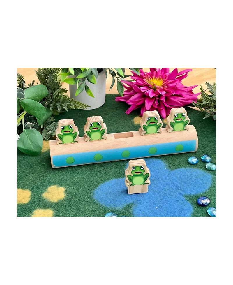 Yellow Door Five Frogs on a Log Number Line Tool