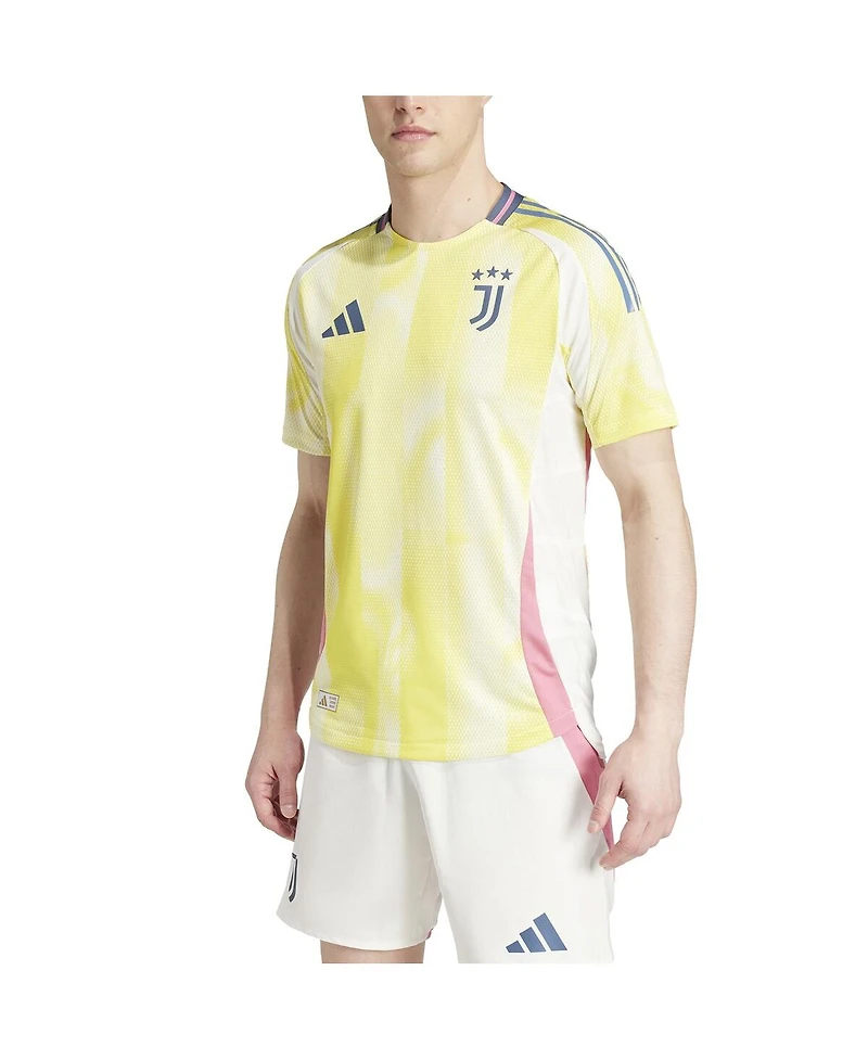 Adidas Men's Yellow Juventus 2024/25 Away Authentic Jersey