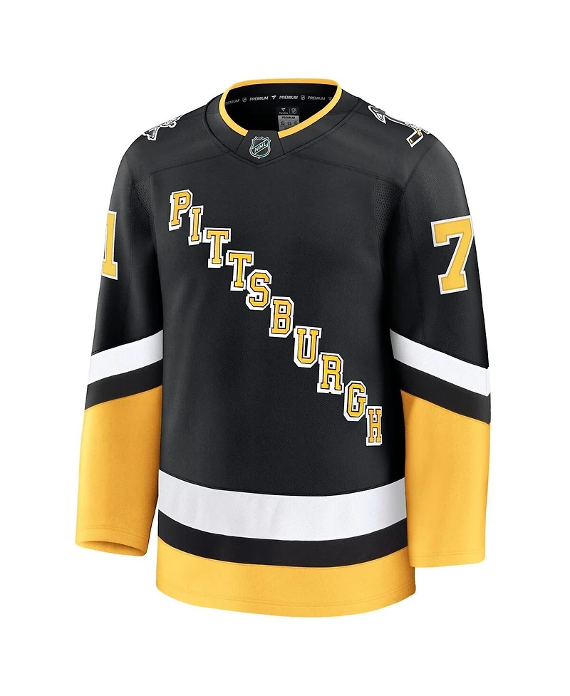 Fanatics Men's Evgeni Malkin Black Pittsburgh Penguins Alternate Premium Jersey