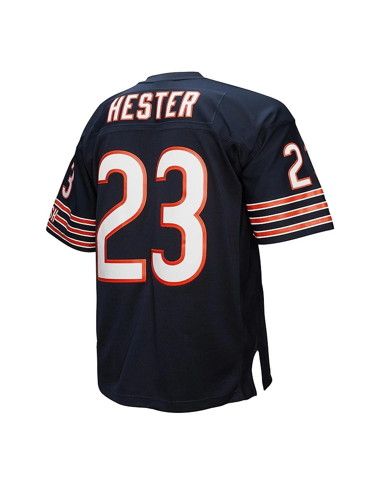 Mitchell & Ness Men's Devin Hester Navy Chicago Bears 1995 Legacy Replica Jersey