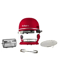 Fritaire Self Cleaning Glass Bowl Air Fryer Set, 4 Piece