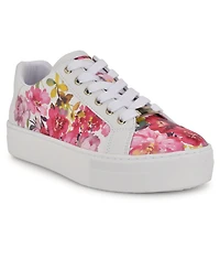 Nine West Women's Gatspy Lace-Up Platform Sneakers