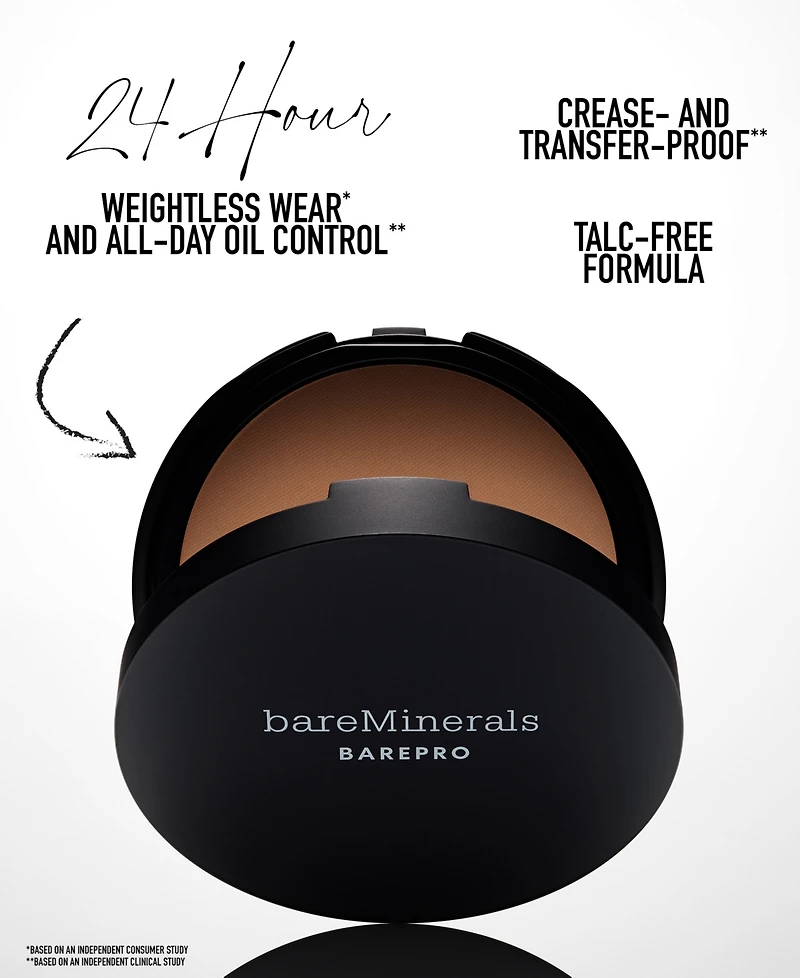 Barepro 24HR Skin Perfecting Talc-Free Matte Powder Foundation