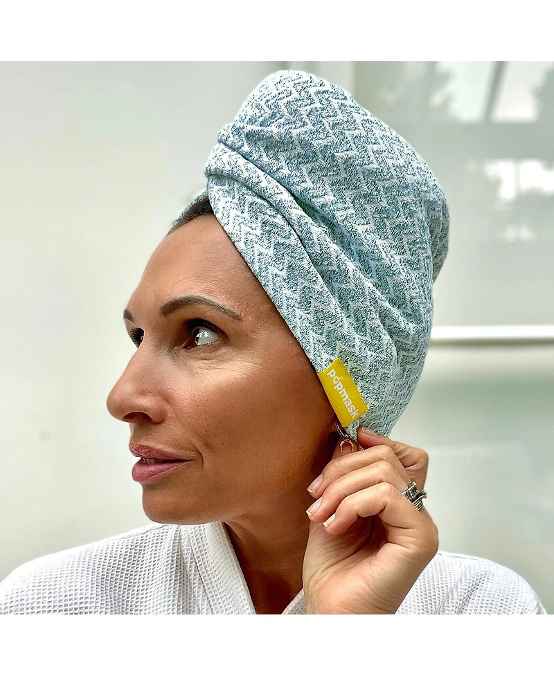Popmask Fast-Drying Microfibre Hair Towel – Perfect for Healthy