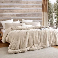 Coma Inducer Oversized Comforter The Original Plush White Sand Queen