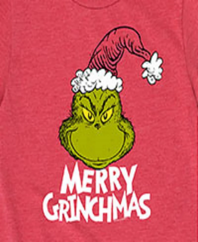 The Grinch Big Boys Merry Grinchmas Graphic Tee