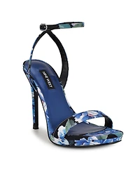 Nine West Women's Loola Ankle Strap High Stiletto Sandals