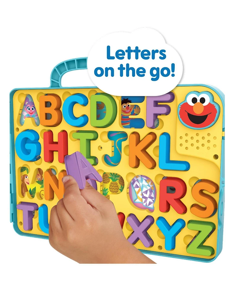 Sesame Street Elmo's Learning Letters Bus Activity Board, Preschool Learning and Education