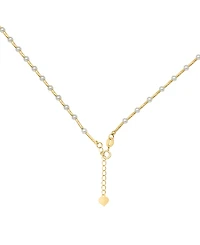 Effy Cultured Freshwater Pearl (2-1/2 & 8-1/2mm) Collar Necklace in 14k Gold, 14-3/4" + 1-1/4" extender