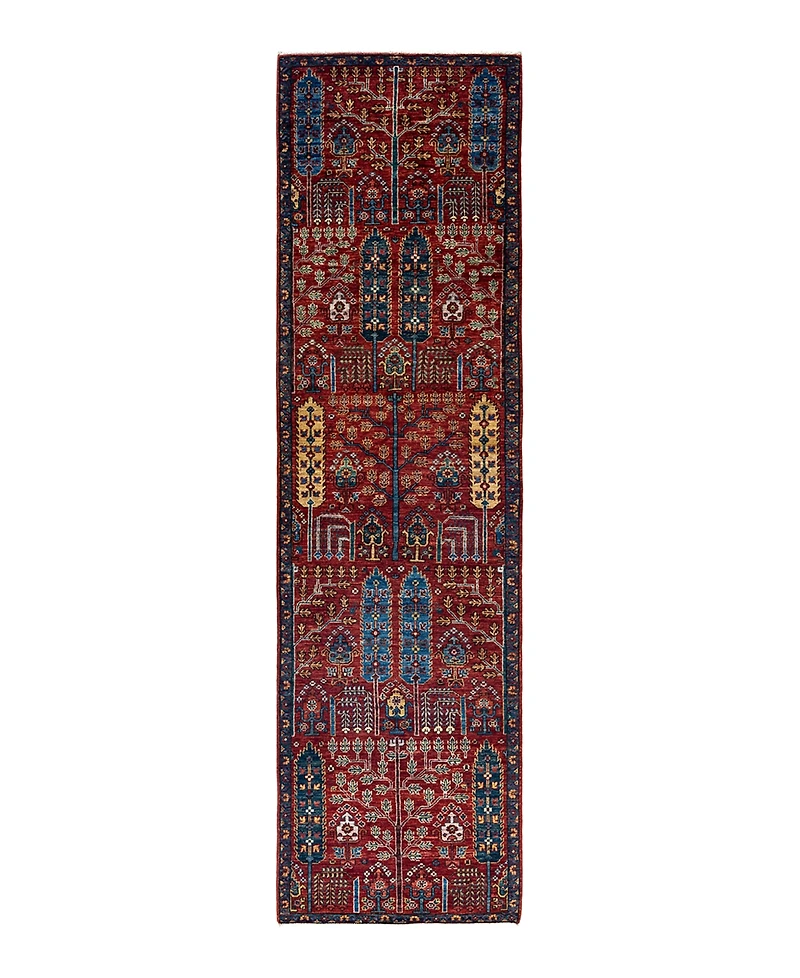 Adorn Hand Woven Rugs Serapi M1999 2'7"x9'9" Runner Area Rug