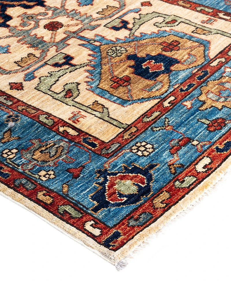 Adorn Hand Woven Rugs Serapi M1999 2'10"x9'9" Runner Area Rug