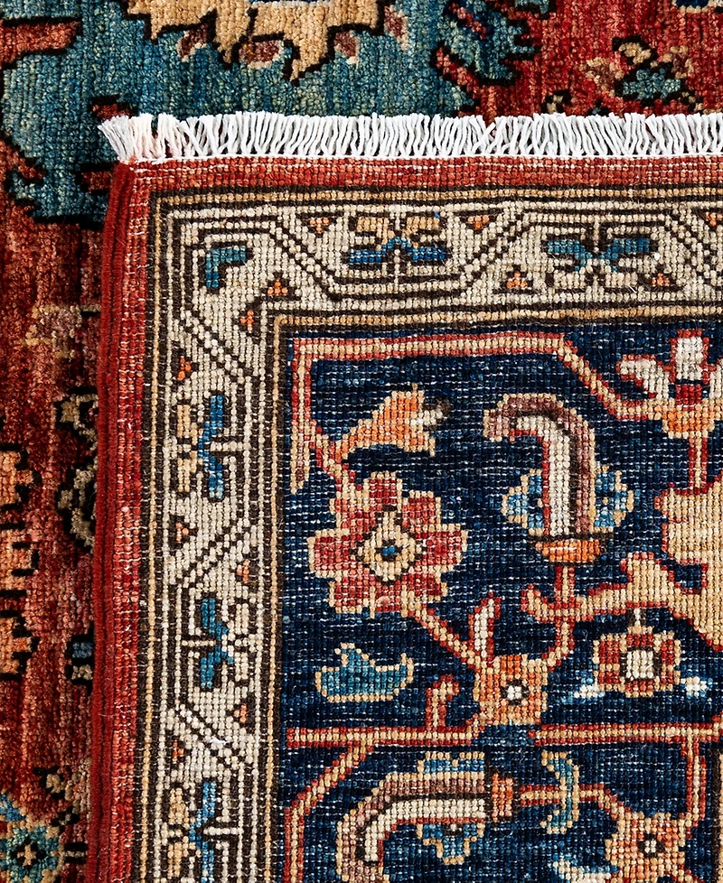 Adorn Hand Woven Rugs Serapi M1999 6'3"x9'2" Area Rug
