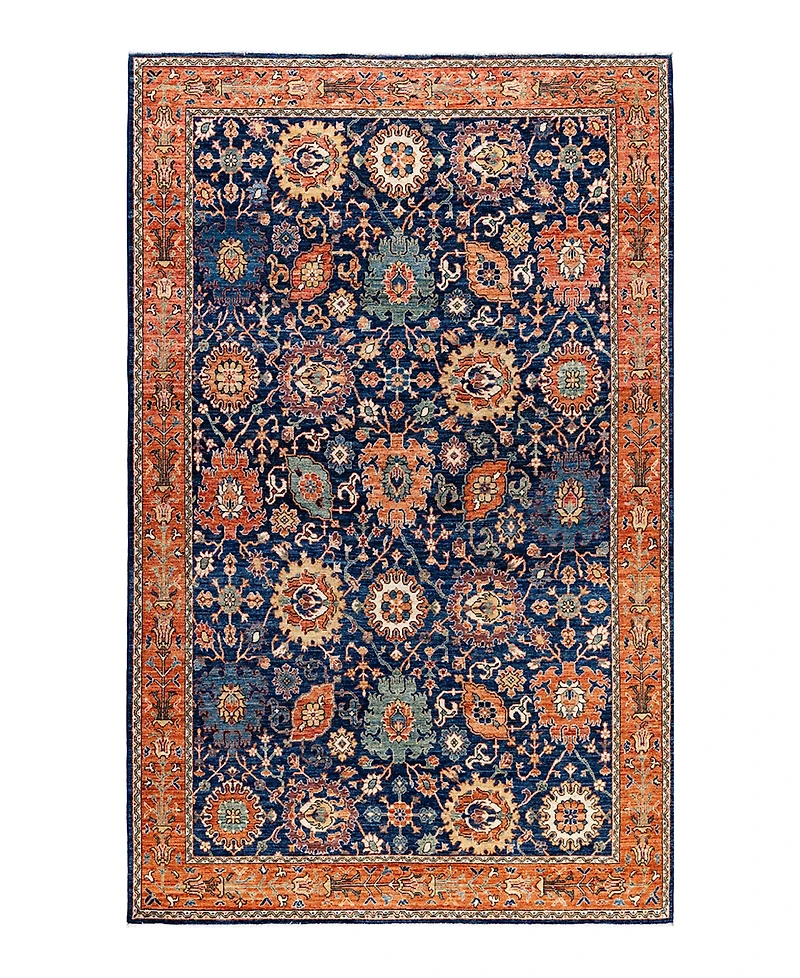 Adorn Hand Woven Rugs Serapi M1999 5'9"x9'4" Area Rug