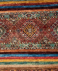 Adorn Hand Woven Rugs Tribal M1999 8'2"x10'3" Area Rug
