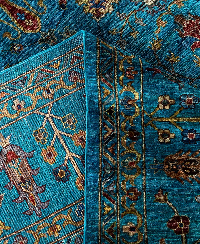 Adorn Hand Woven Rugs Tribal M1999 8'10"x12' Area Rug