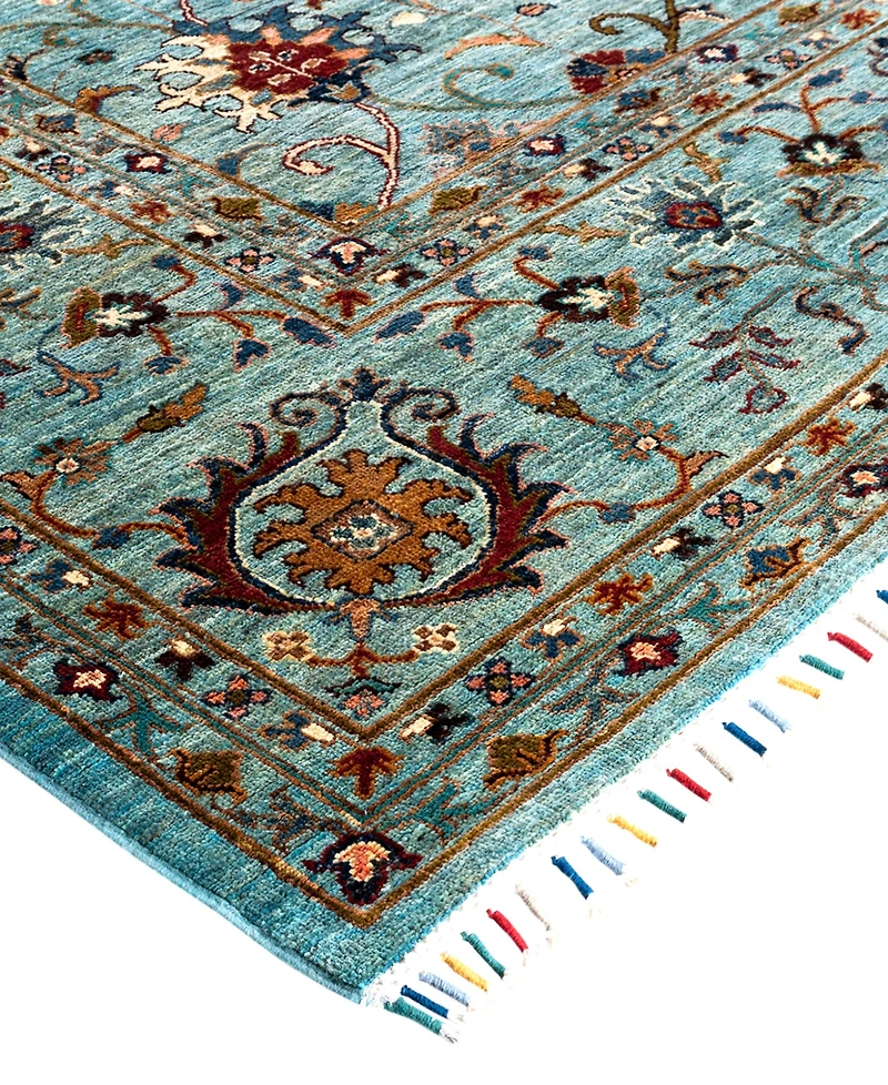 Adorn Hand Woven Rugs Tribal M1999 8'9"x12' Area Rug