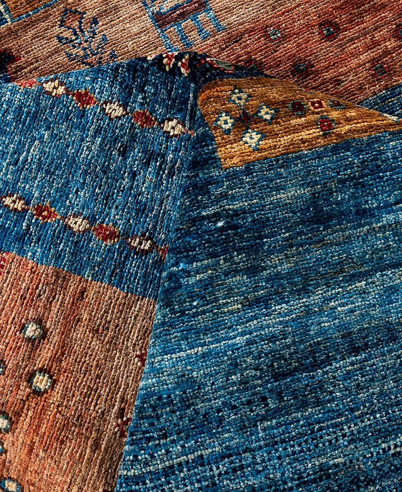 Adorn Hand Woven Rugs Tribal M1999 9'2"x11'8" Area Rug