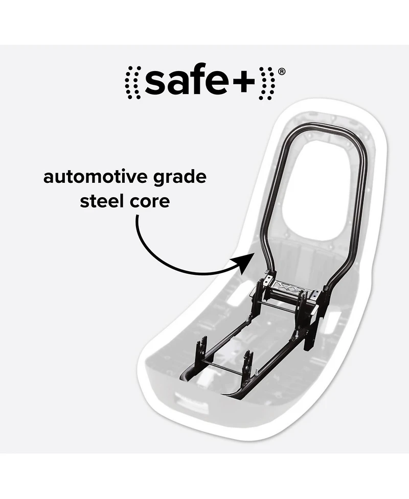 Diono LiteClik30 Xt SafePlus Infant Car Seat and Base, Latch