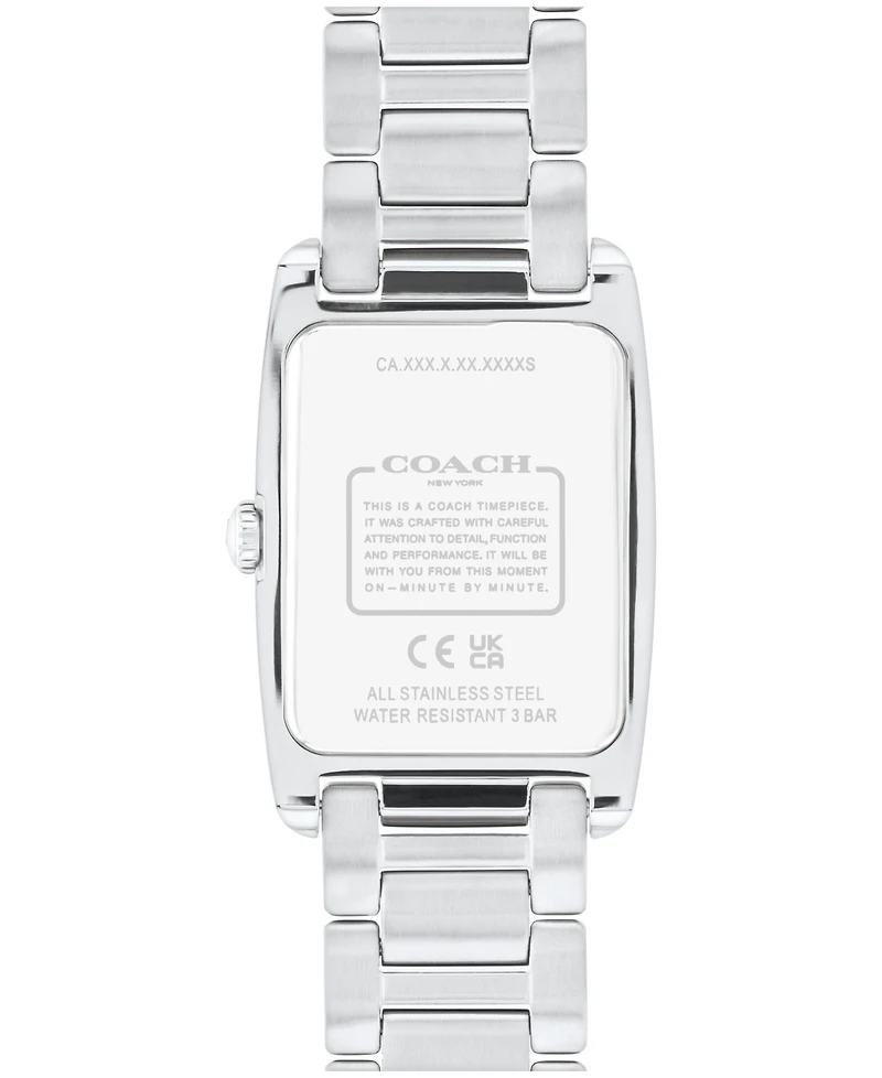 Coach Women's Reese Two-Tone Stainless Steel Bracelet Watch, 24mm x 35mm