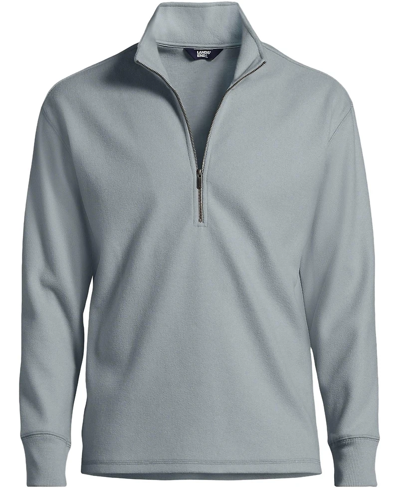 Lands' End Men's Textured Fleece Half Zip