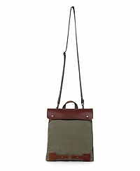 Tsd Brand Cooper Convertible Canvas Backpack