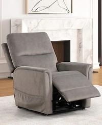 Furniture of America 33" Polyester Nightfall Power Recliner Lift Chair