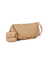 Like Dreams London Quilted Chain Crossbody Bag
