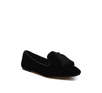 Tromso Iconic Tassel Detail Velvet Loafers