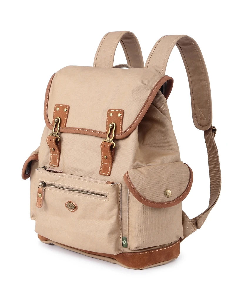 Tsd Brand Dolphin Canvas Backpack