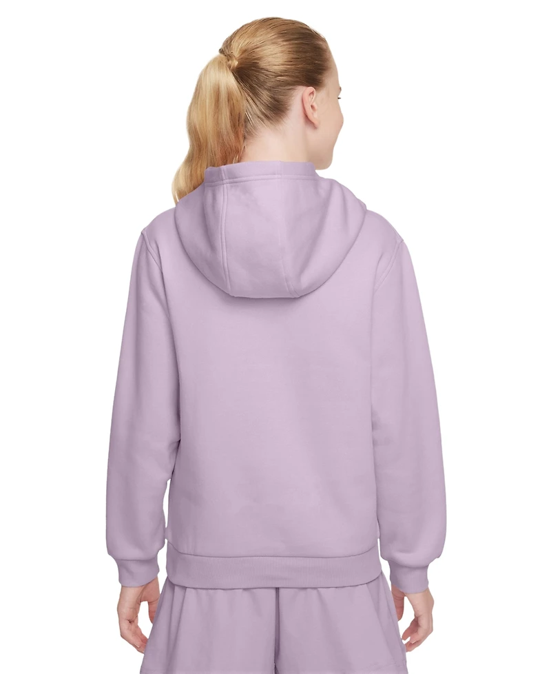 Nike Sportswear Big Kids Club Fleece Pullover Hoodie
