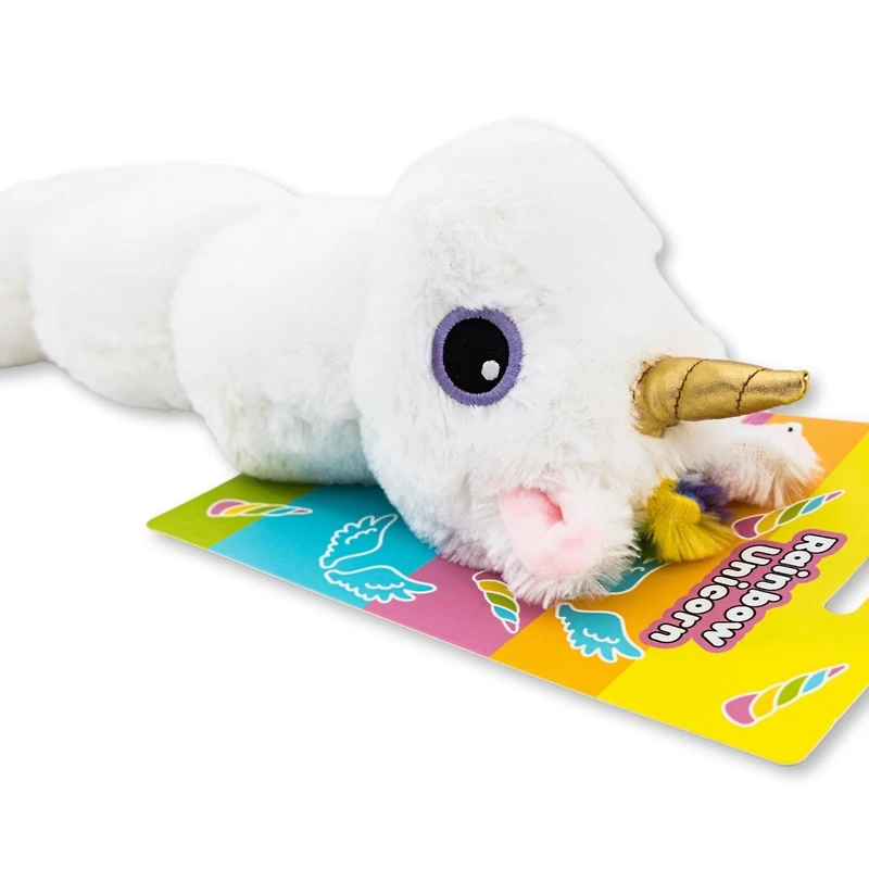 Colorful Unicorn Magical Creature Plush Dog Toy – with Squeaker & Crinkle Paper for Fun Play, Durable for Chewing, Perfect for Playtime and Cud