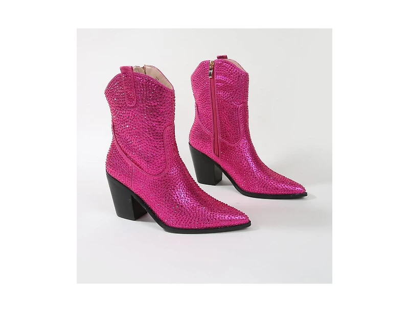 Berness Dritan Glam Western Booties