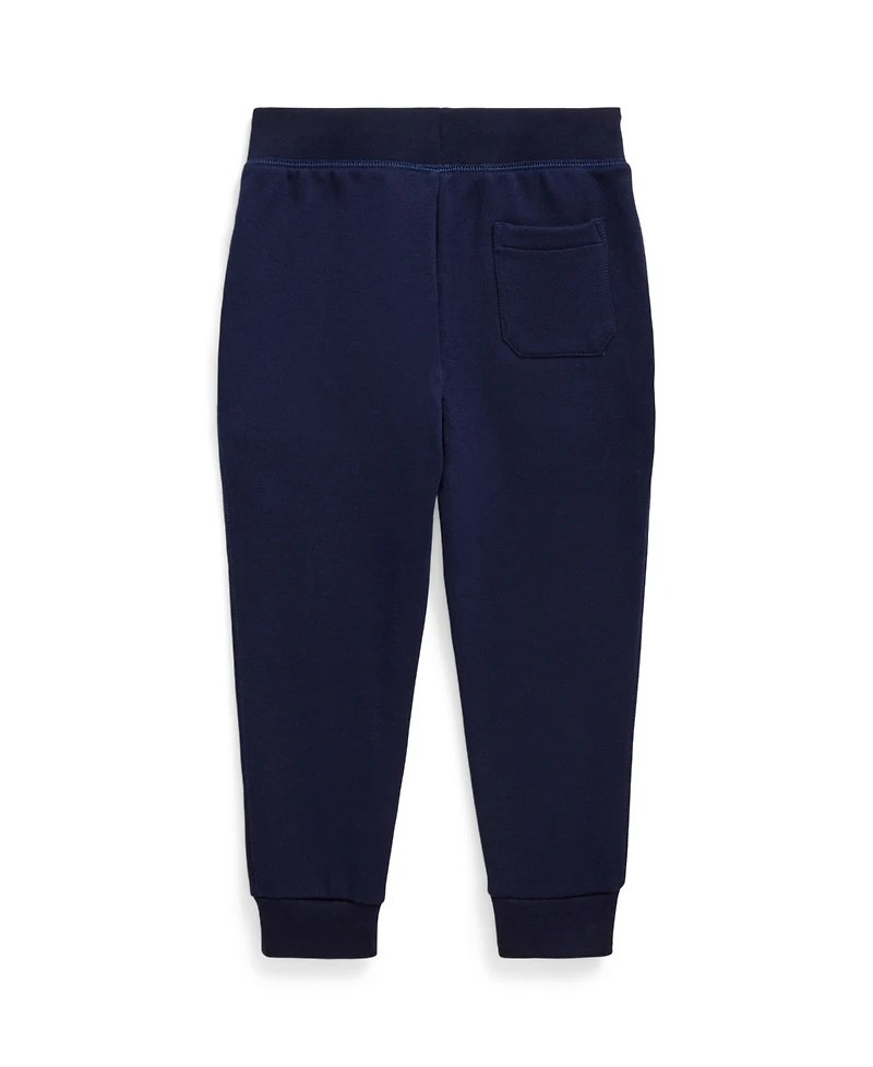 Polo Ralph Lauren Toddler and Little Boys Plaid-Logo Fleece Jogger Pant