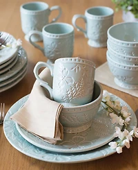 Fitz and Floyd English Garden Mugs, Set of 4