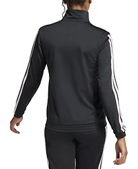 adidas Women's Tricot 3-Stripes Track Jacket