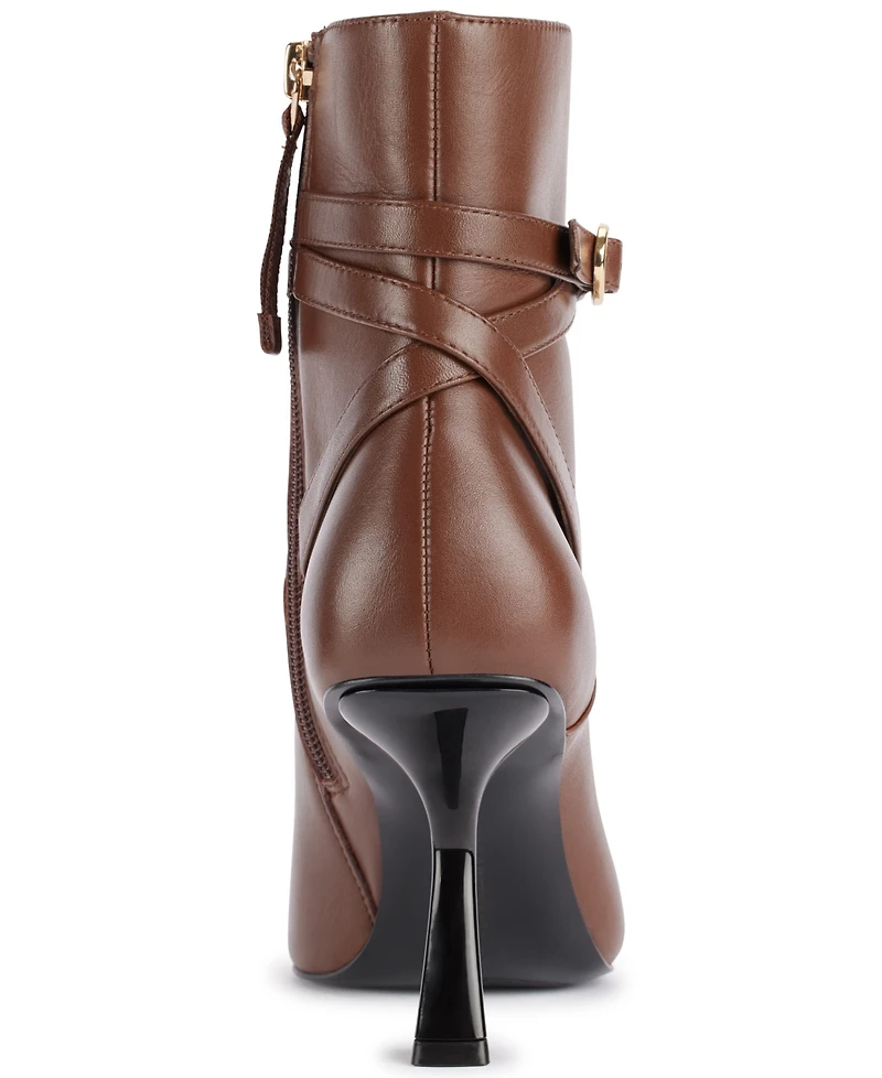 Karl Lagerfeld Paris Women's Karly Stiletto Heeled Booties