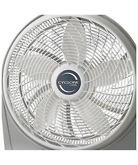 Lasko 20 Inch Cyclone Portable Full-Tilt Floor or Wall Mount Pivoting Fan, White