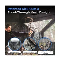 SereneLife Care Taker Ground Hunting Blind with Carrying Bag