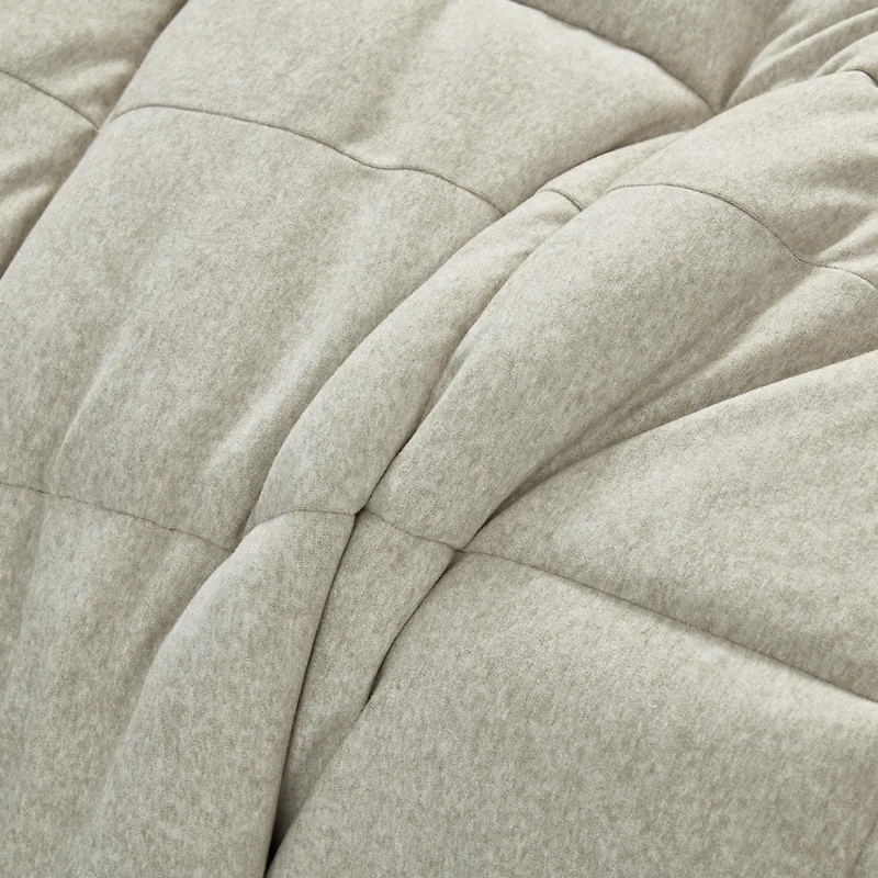 Sweater Weather Yoga - Coma Inducer Oversized Comforter - Snowy Moss-Gray, King